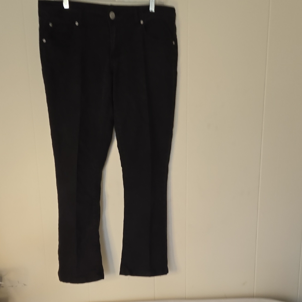 Almost Famous Black Flared Leg Pants